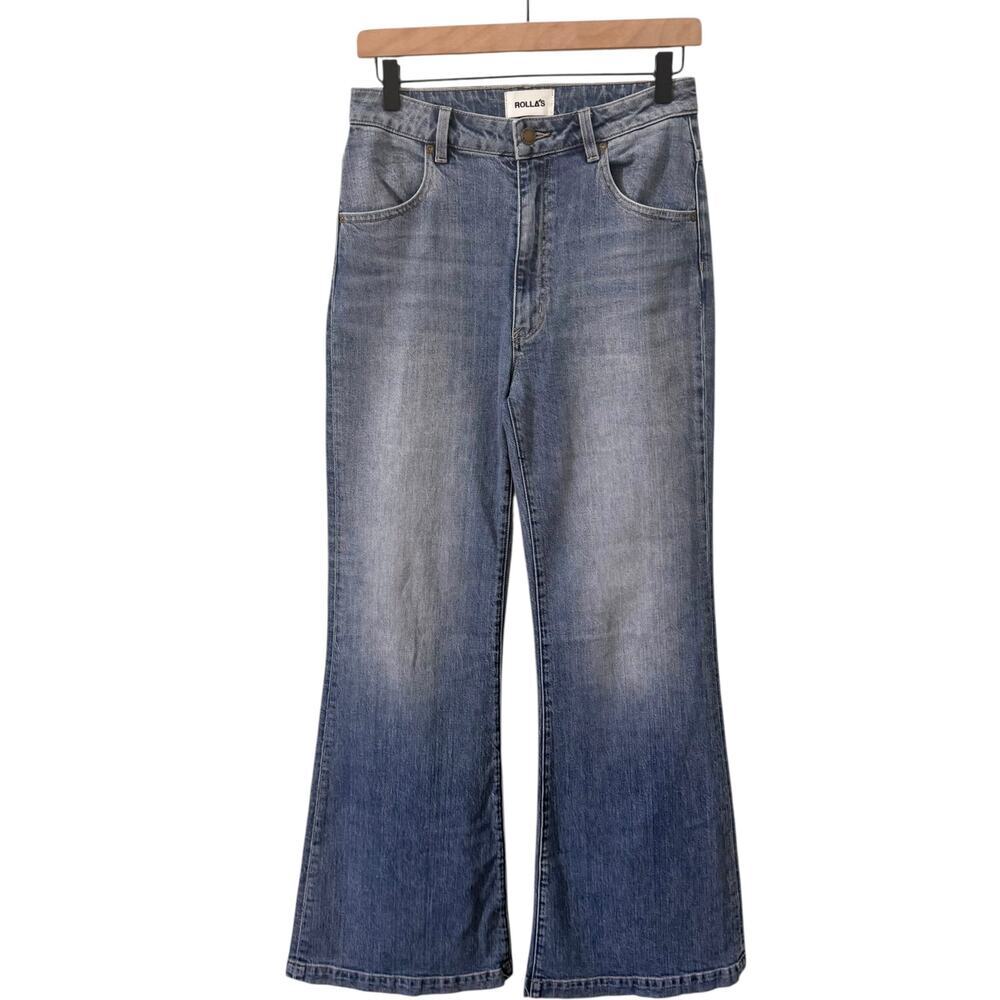 Rolla's Eastcoast High Rise Flare in "Karen Blue" Size 27 - Picture 4 of 14